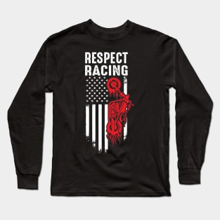 Respect Racing American Long Sleeve T-Shirt